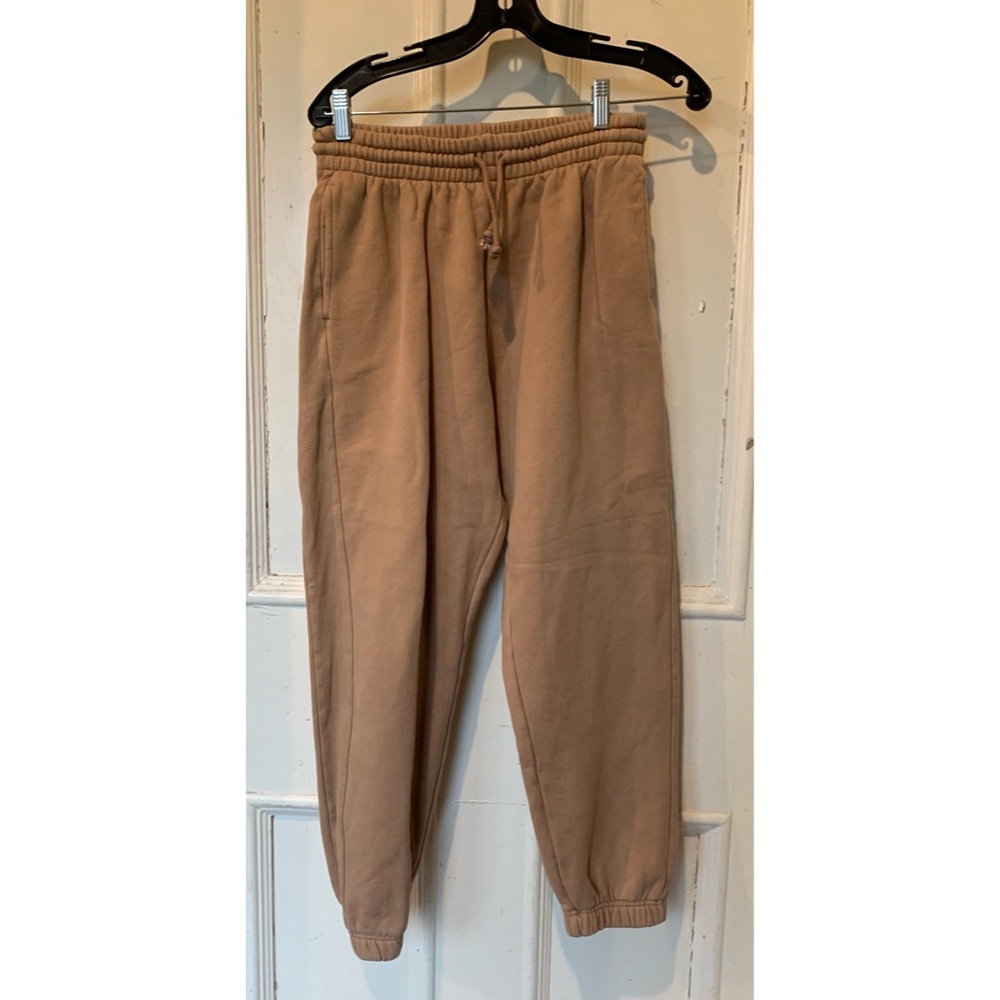Aritzia Tan Track Pants